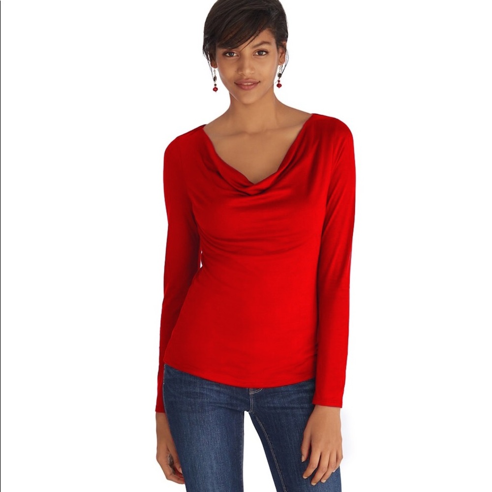 Anthropologie Dolan Left Coast Cowl Neck Top